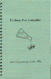 Photo of PicBasic Pro Compiler manual